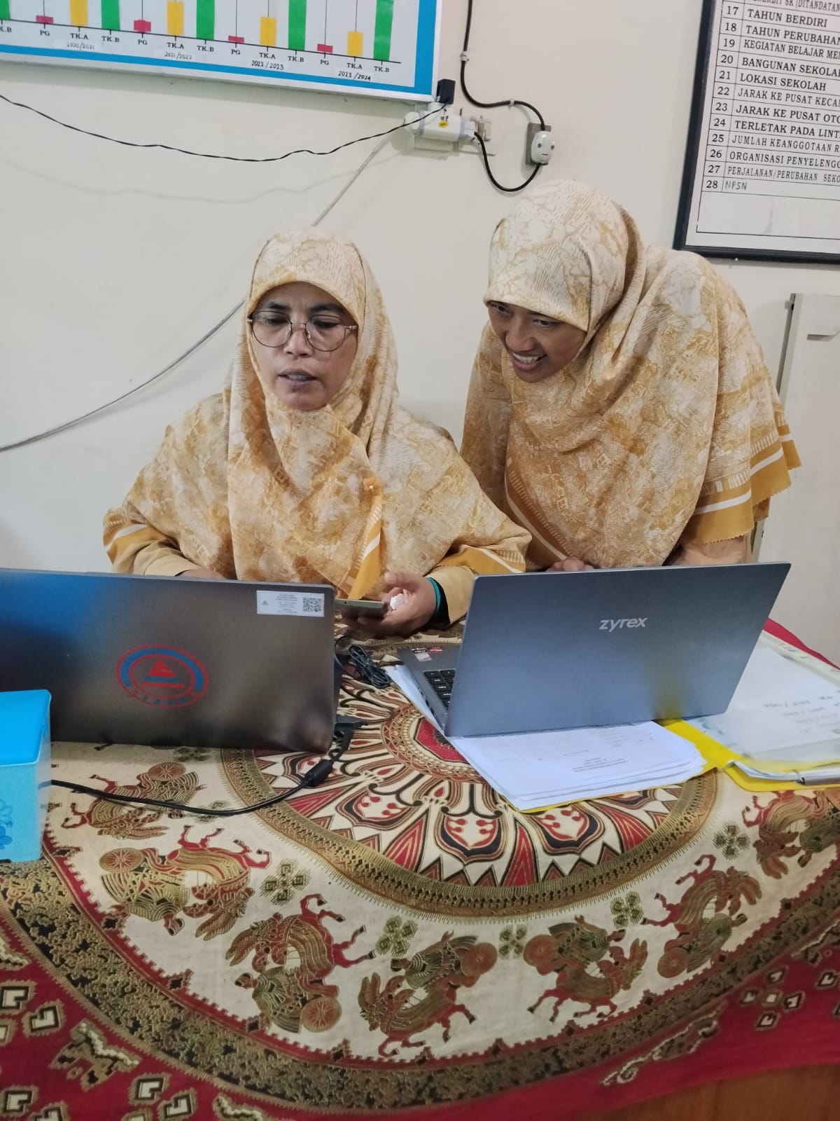 🌸 Anak-Anak PJJ, Para Ustadzah Tetap Produktif! 🌸